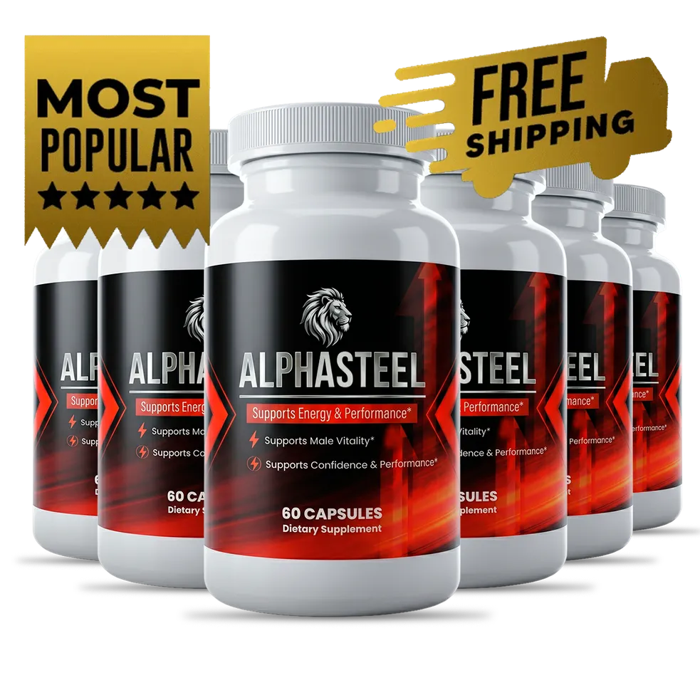 AlphaSteel 6-bottle most popular bundle pack art with free shipping flash