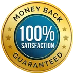 AlphaSteel 60-day money-back guarantee badge