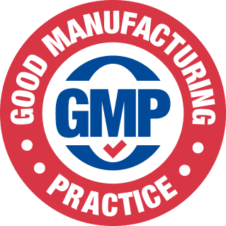 Good Manufacturing Practice certified seal for AlphaSteel