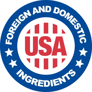 Manufactured in the USA seal for AlphaSteel