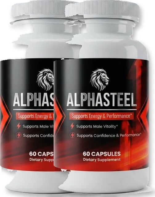 AlphaSteel 2-bottle men's vitality package