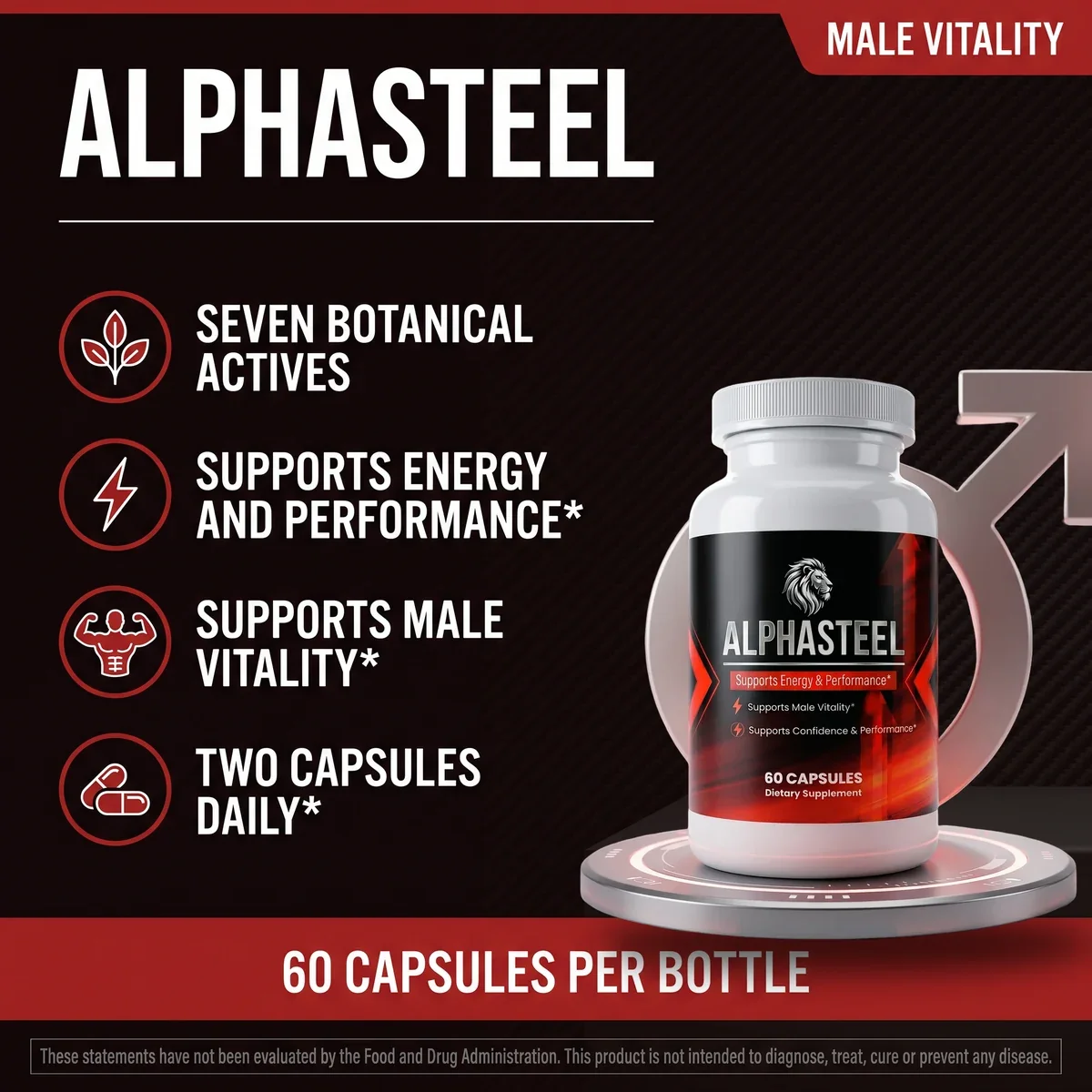 Artwork for the post: Energy Without Caffeine: What a Stimulant-Free Men’s Capsule Can and Cannot Do